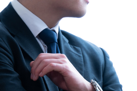  点と線で構成された3D風のネットワーク構造